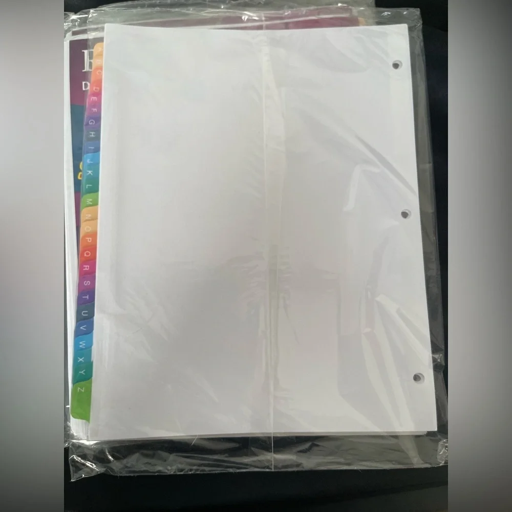 Avery Ready Index Multicolor Dividers, NWT, A-Z Dividers
